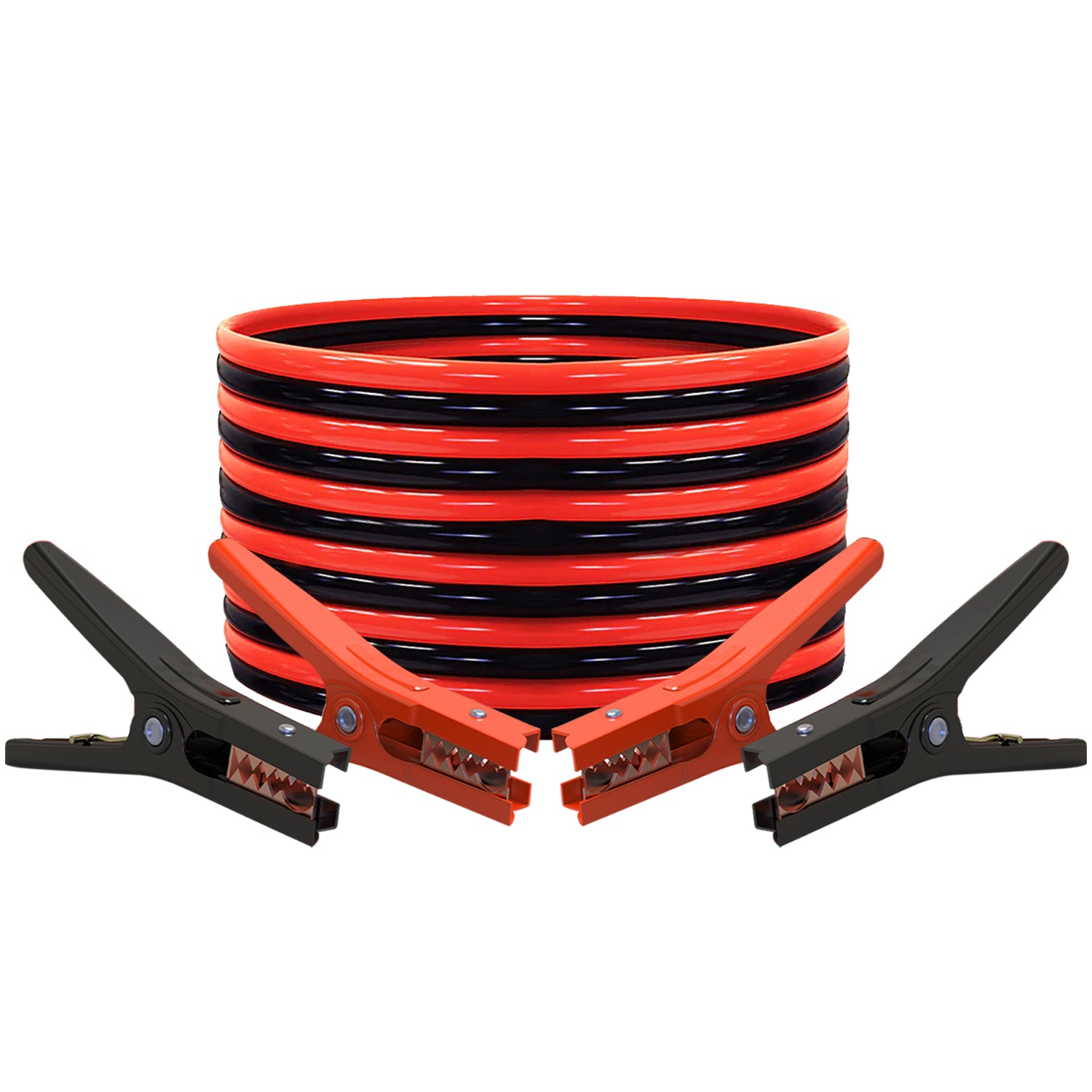 4 Gauge 20 Ft 600A Heavy Duty Jumper Cables - Autogen