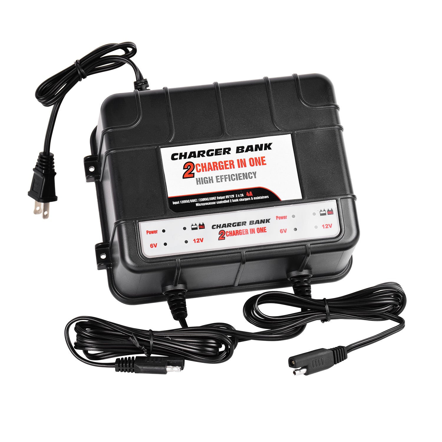 2-Bank Marine Battery Charger - Autogen