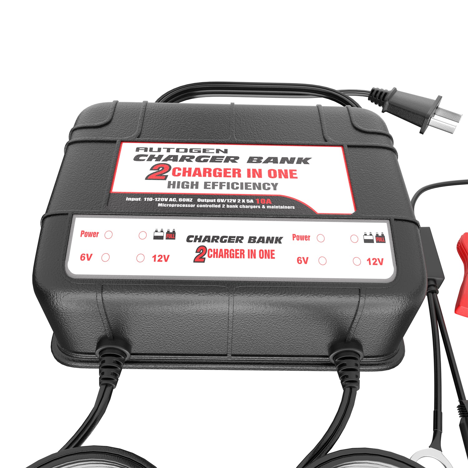 2-Bank Marine Battery Charger - Autogen