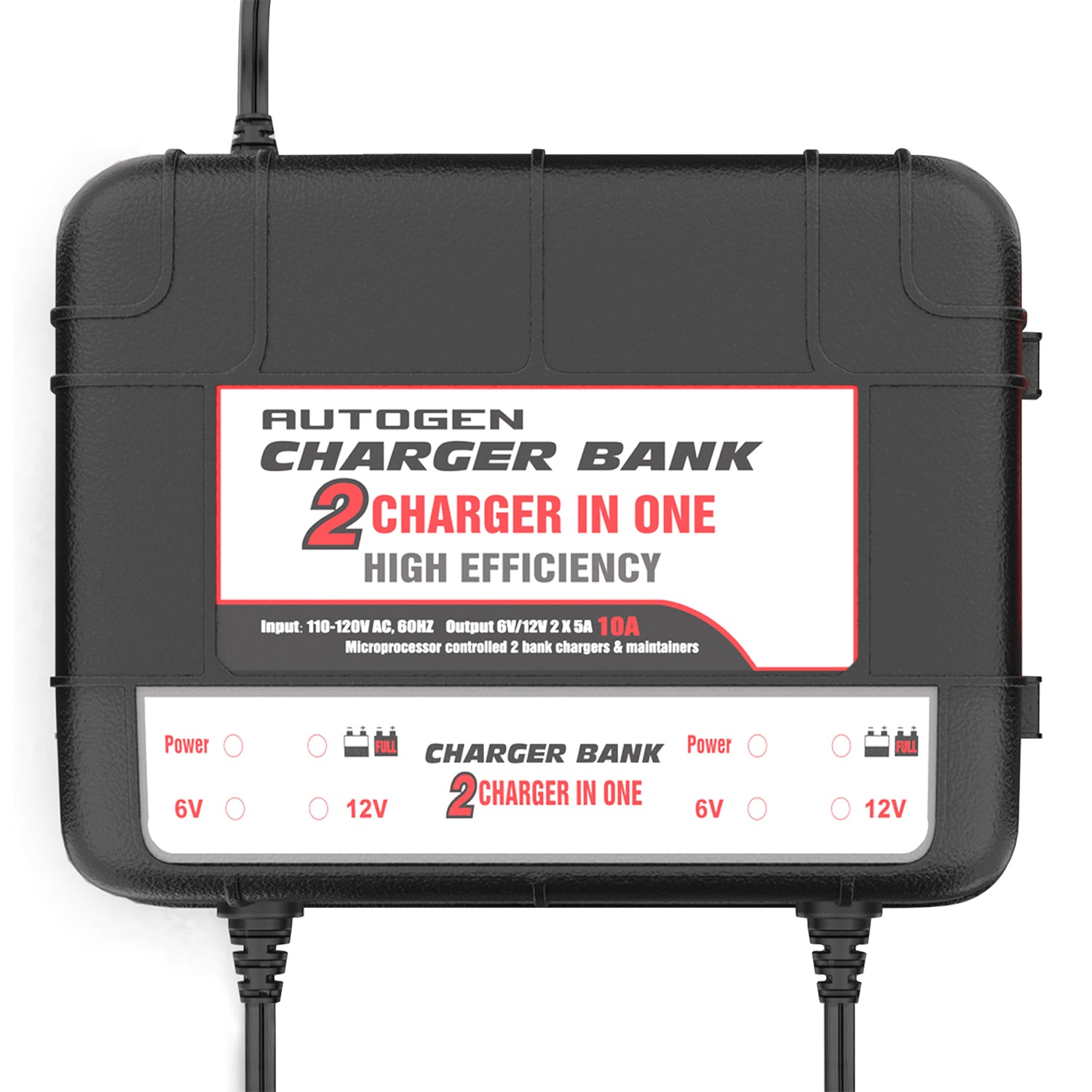 2-Bank Marine Battery Charger - Autogen