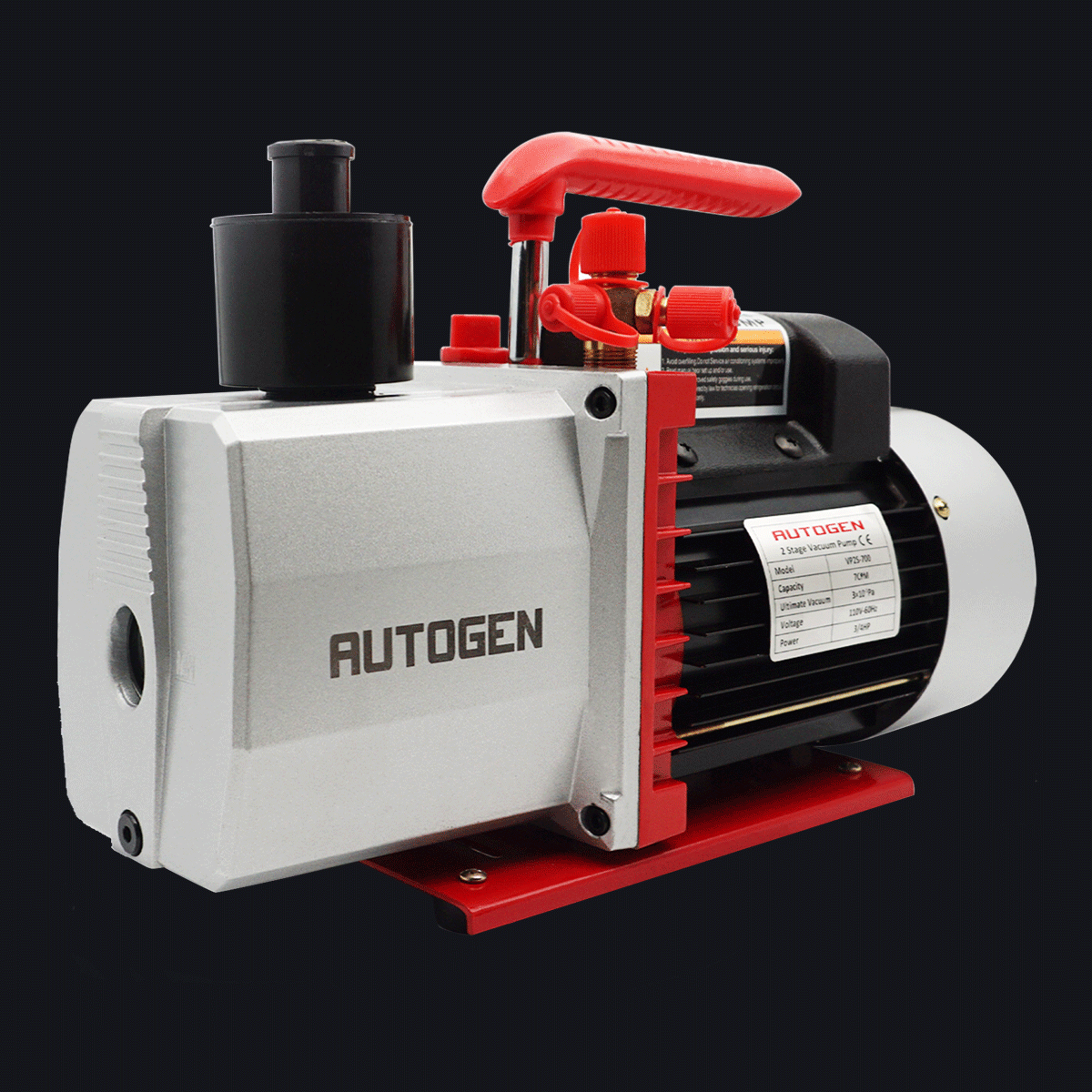 2-Stage 7CFM 0.3 Pa 3/4HP Vacuum Pump - Autogen